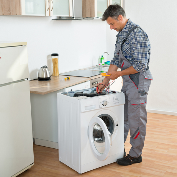 can you walk me through the steps of troubleshooting my washer issue in Cove TX