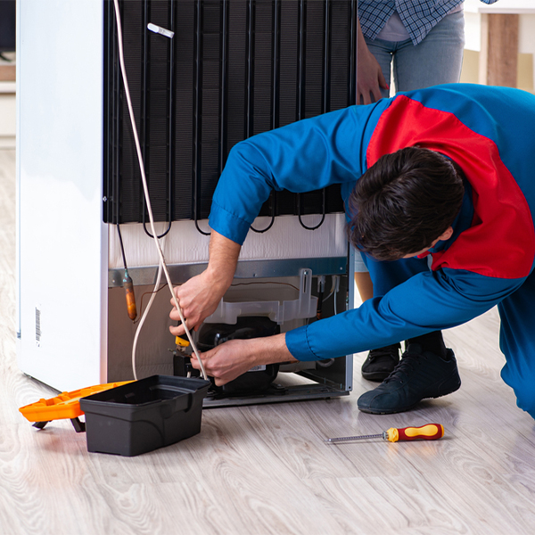 how much do you charge for refrigerator repair services in Cove